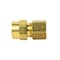 Thrifco Plumbing No. 66 5/16 Inch x 1/8 Inch Lead-Free Brass Compression FIP Adapte 4401354 - alternate 2